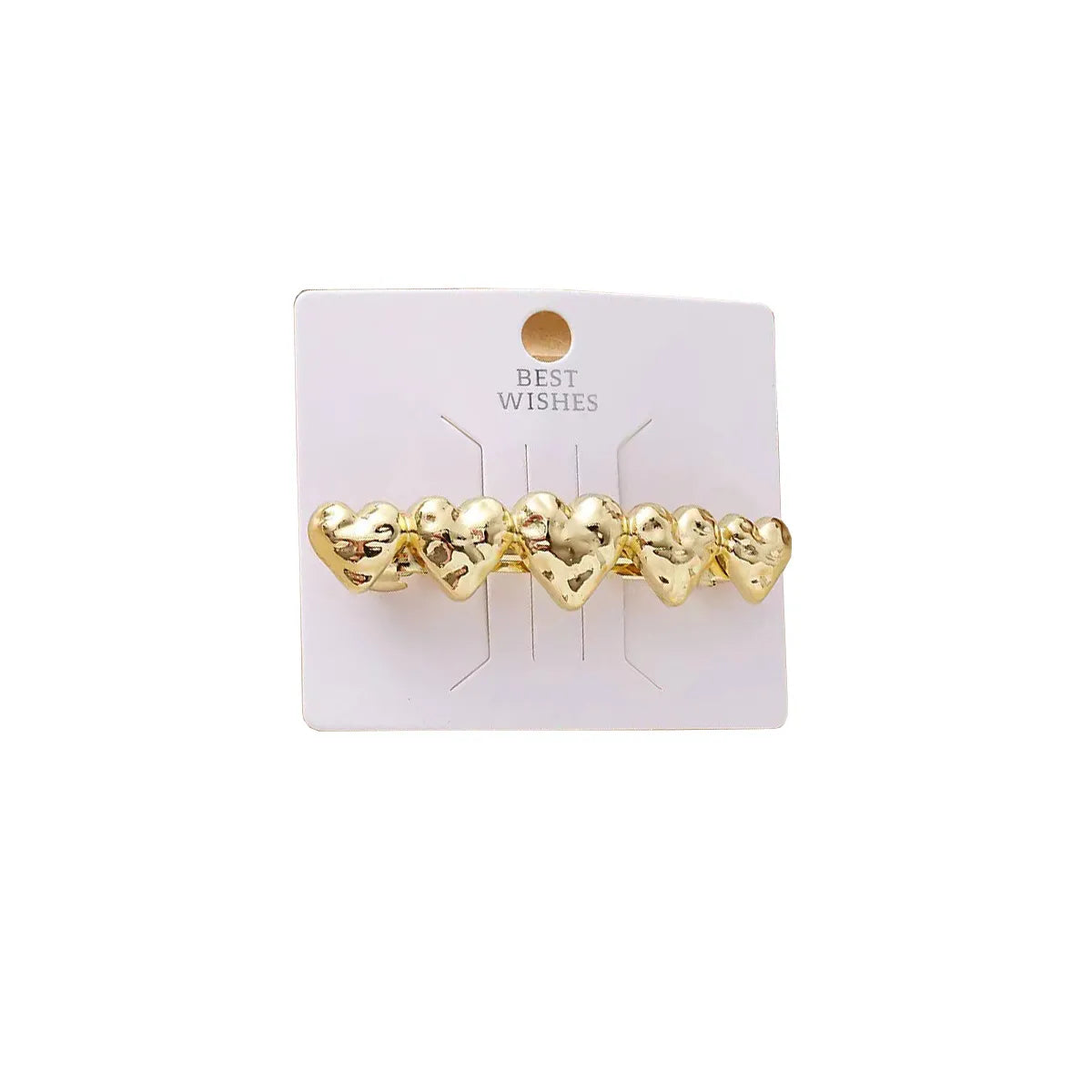 Women'S Simple Style Geometric Alloy Plating Hair Clip