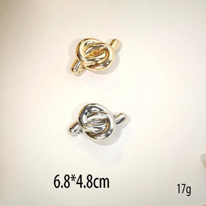 Women'S Simple Style Geometric Alloy Plating Hair Clip