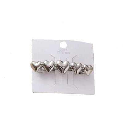 Women'S Simple Style Geometric Alloy Plating Hair Clip