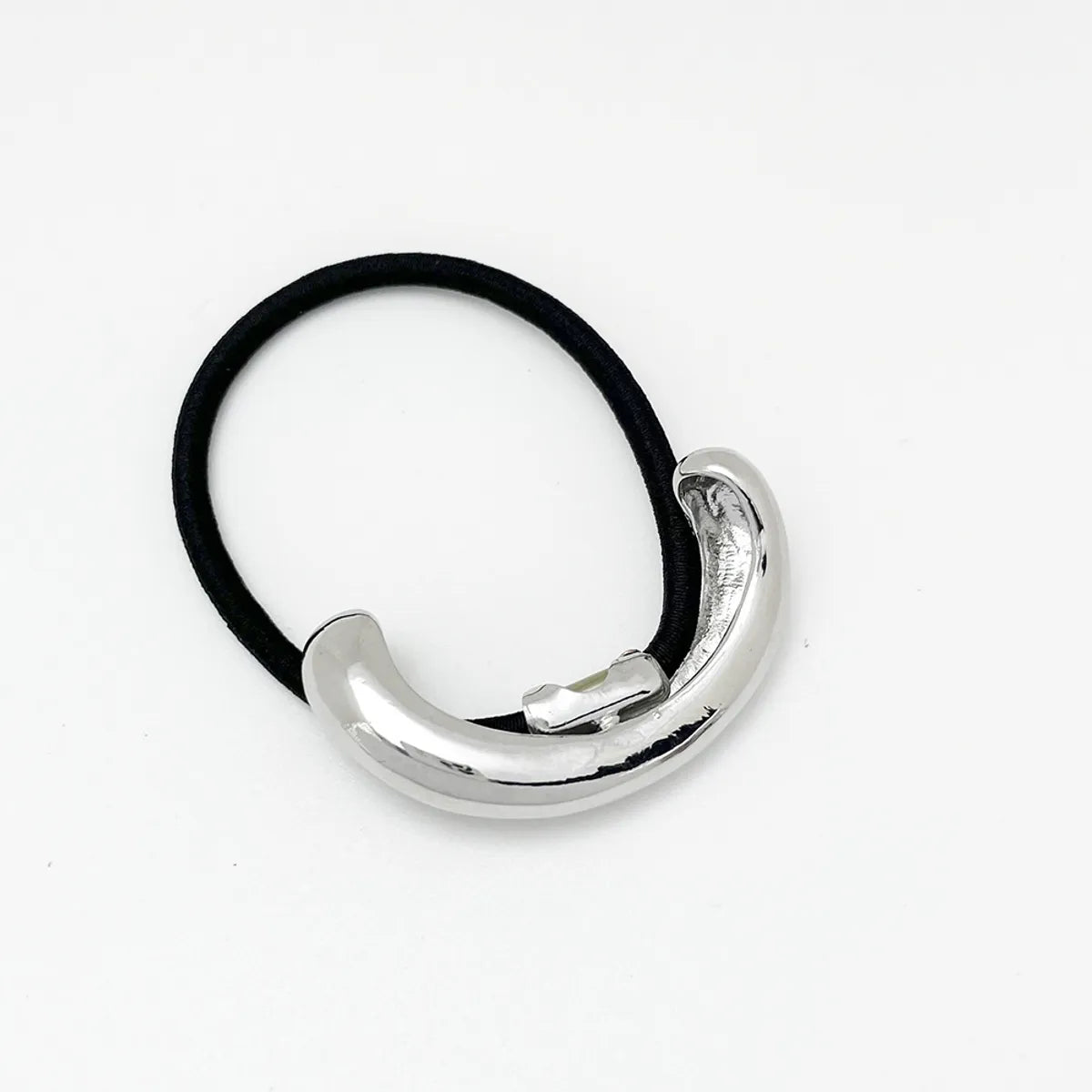 Women'S Simple Style Geometric Alloy Plating Hair Tie