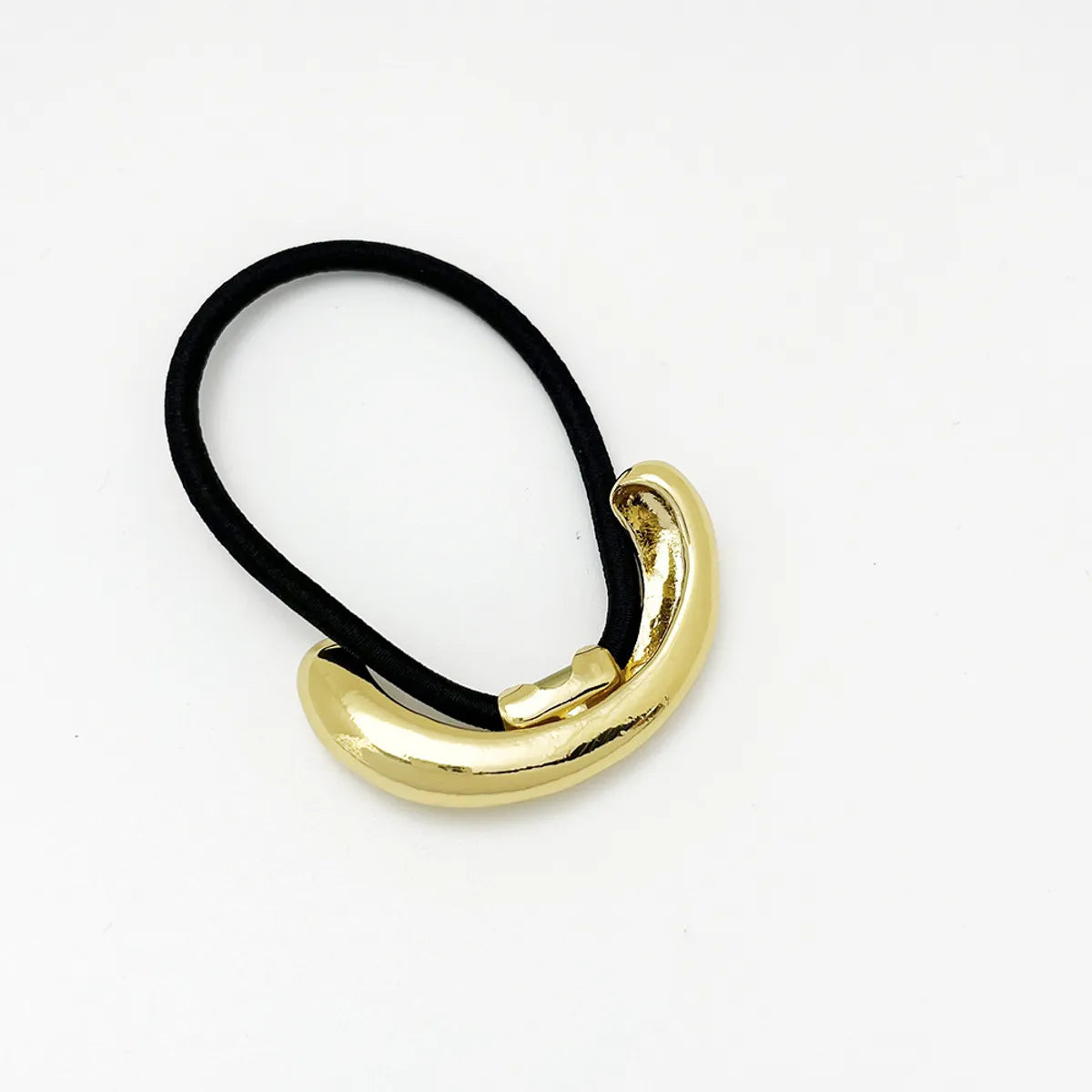 Women'S Simple Style Geometric Alloy Plating Hair Tie