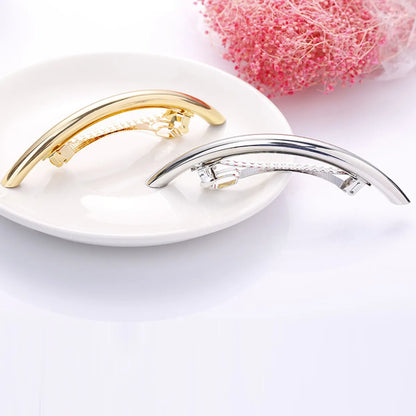 Women'S Simple Style Geometric Brass Plating Hair Clip