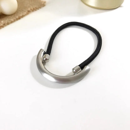 Women'S Simple Style Geometric Metal Plating Hair Tie