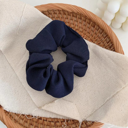 Women'S Simple Style Korean Style Flower Cloth Hair Tie