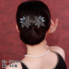 Women'S Simple Style Peacock Feather Flower Alloy Plating Inlay Rhinestones Hair Band