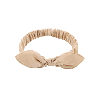 Women'S Simple Style Plaid Bow Knot Cloth Hair Band