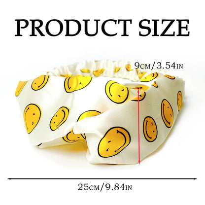 Women'S Simple Style Printing Cloth Printing Hair Band