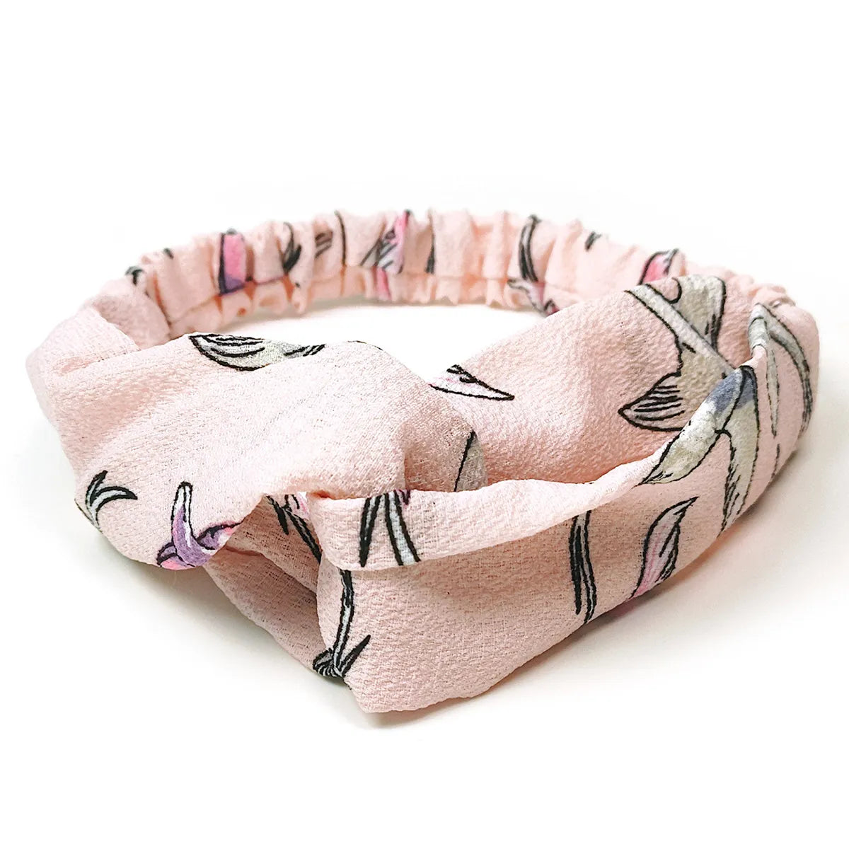 Women'S Simple Style Printing Cloth Printing Hair Band