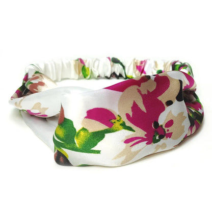 Women'S Simple Style Printing Cloth Printing Hair Band