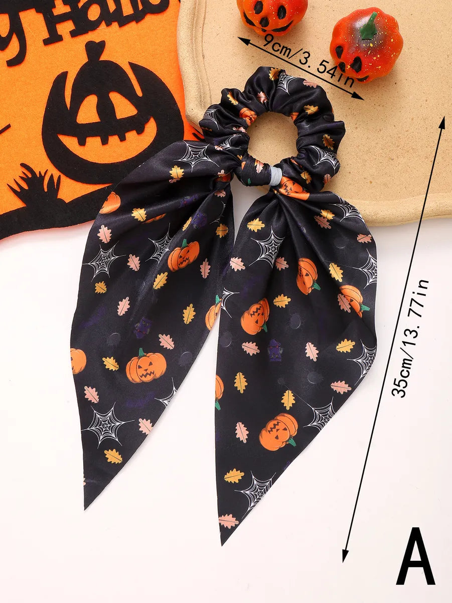 Women'S Simple Style Pumpkin Hair Tie