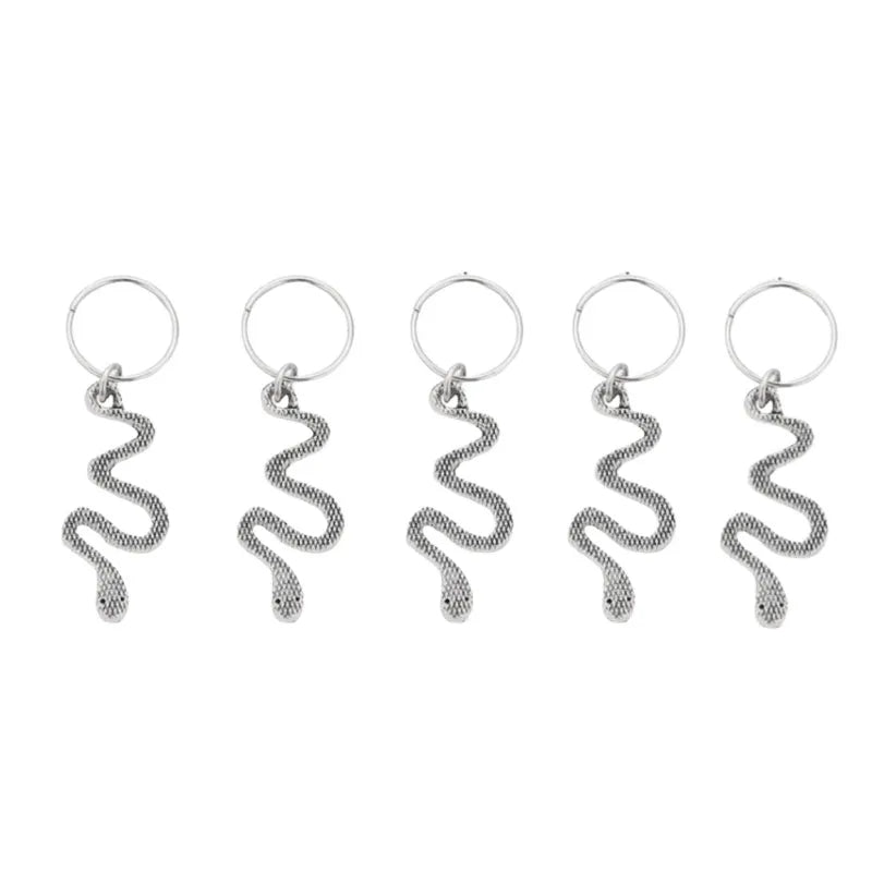 Women'S Simple Style Snake Alloy Plating Hair Buckle