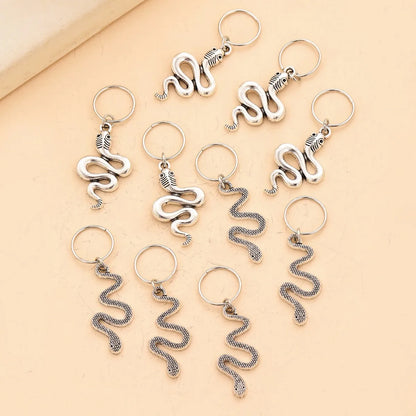 Women'S Simple Style Snake Alloy Plating Hair Buckle