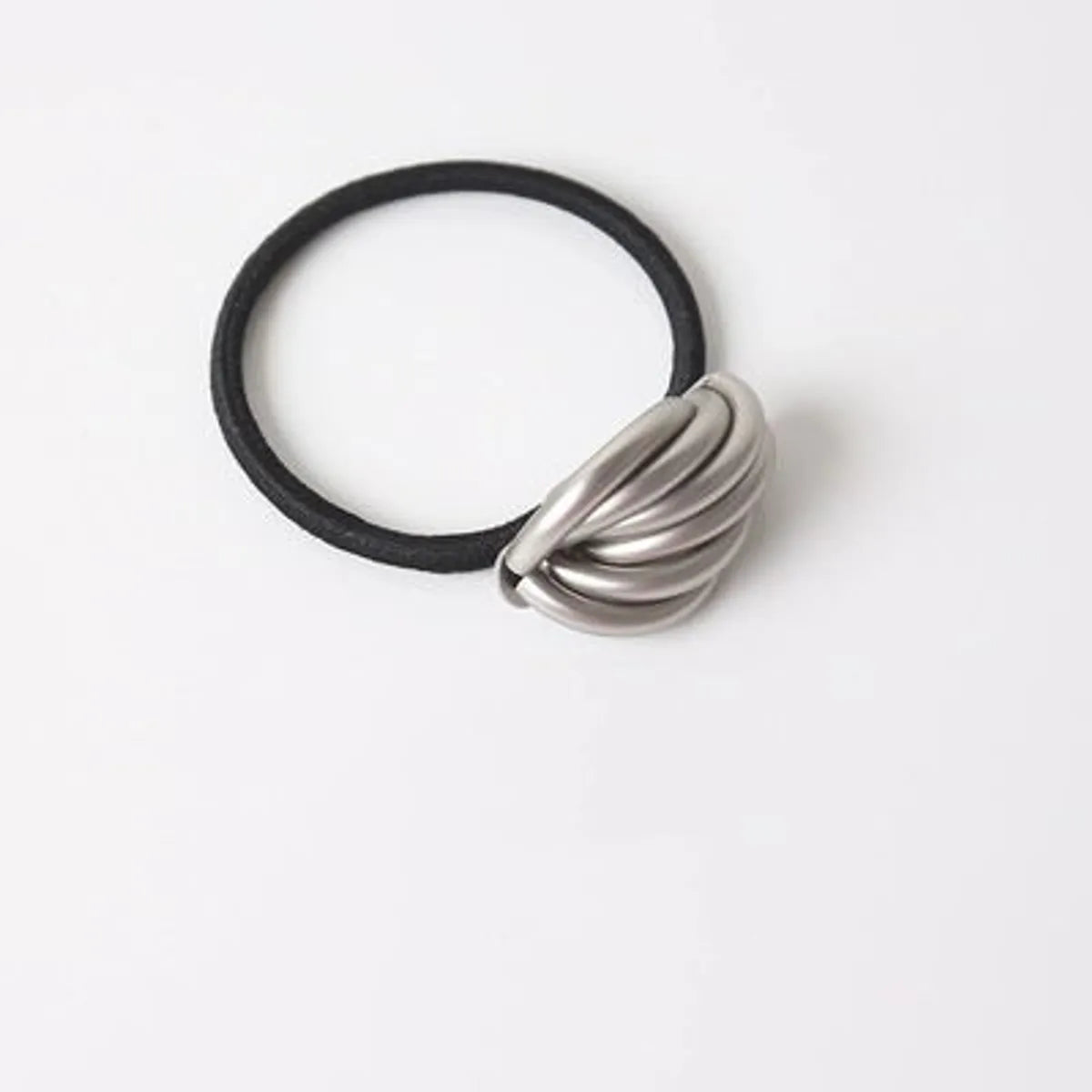 Women'S Simple Style Solid Color Alloy Hair Tie