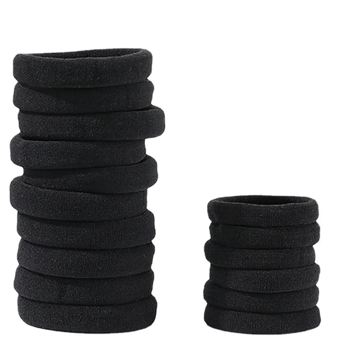 Women'S Simple Style Solid Color Cloth Hair Tie Rubber Band