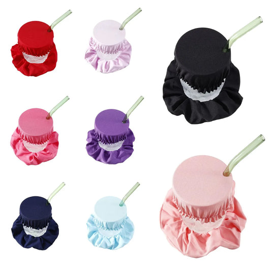 Women'S Simple Style Solid Color Cloth Handmade Hair Tie