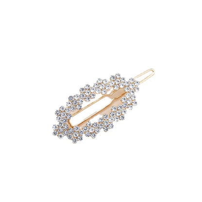 Women'S Simple Style Solid Color Metal Plating Hair Clip