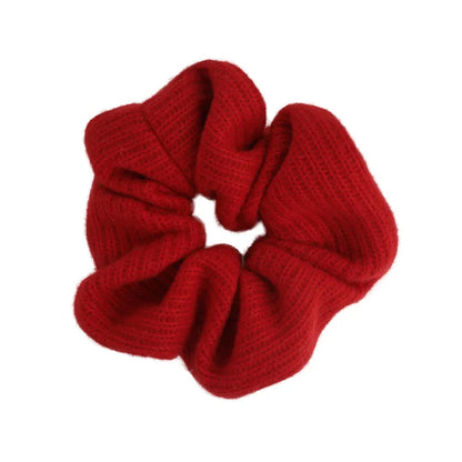 Women'S Simple Style Streetwear Plaid Cloth Hair Tie