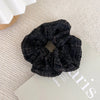 Women'S Simple Style Streetwear Plaid Cloth Hair Tie