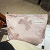 Women'S Small All Seasons Canvas Flower Elegant Square Zipper Cosmetic Bag