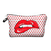 Women'S Small All Seasons Sponge Polyester Animal  Leopard Fashion Shell Zipper Cosmetic Bag