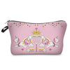 Women'S Small All Seasons Sponge Polyester Animal  Leopard Fashion Shell Zipper Cosmetic Bag