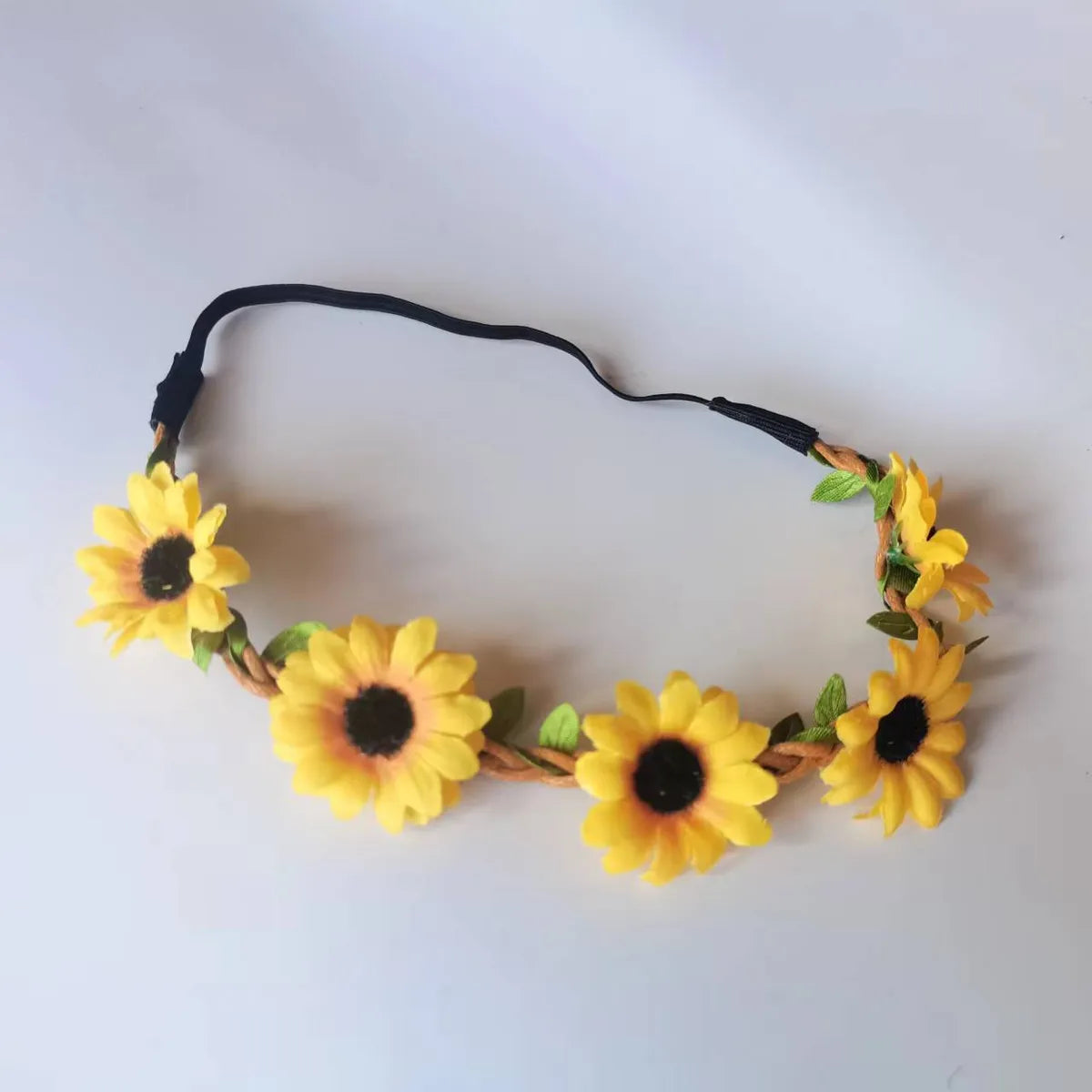 Women'S Streetwear Flower Cloth Hair Band