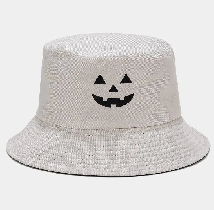 Women'S Streetwear Solid Color Embroidery Wide Eaves Bucket Hat