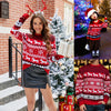 Women'S Sweater Long Sleeve Sweaters & Cardigans Jacquard Preppy Style Elk