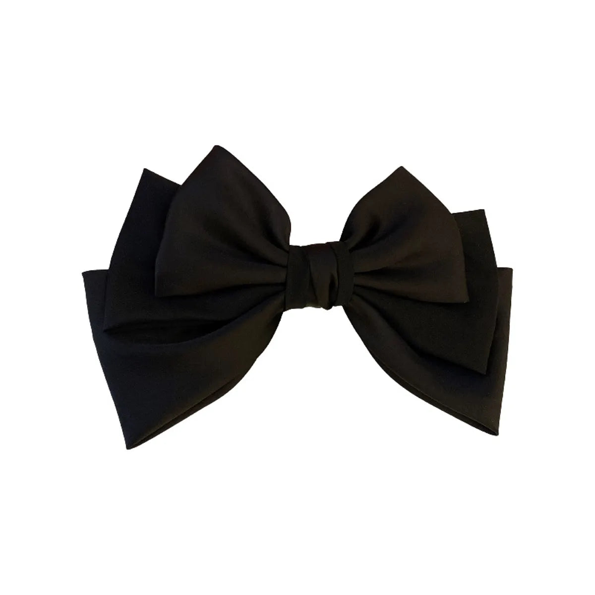 Women'S Sweet Bow Knot Alloy Cloth Hair Clip