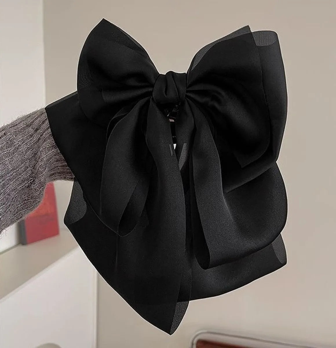 Women'S Sweet Bow Knot Cloth Hair Clip Hair Claws