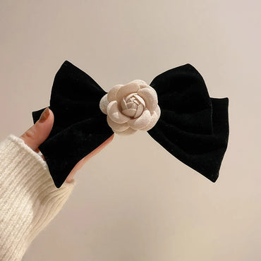 Women'S Sweet Bow Knot Cloth Hair Clip