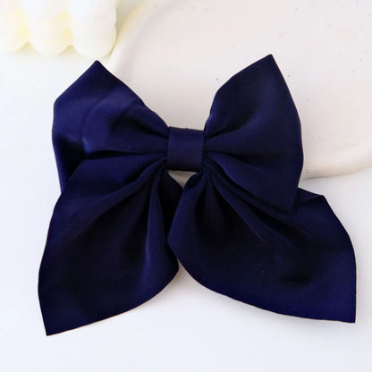 Women'S Sweet Bow Knot Cloth Hair Clip