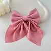 Women'S Sweet Bow Knot Cloth Hair Clip