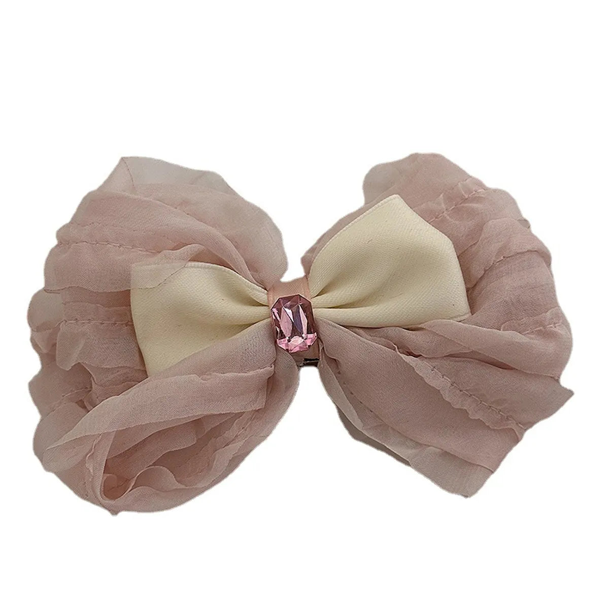 Women'S Sweet Bow Knot Cloth Hair Clip