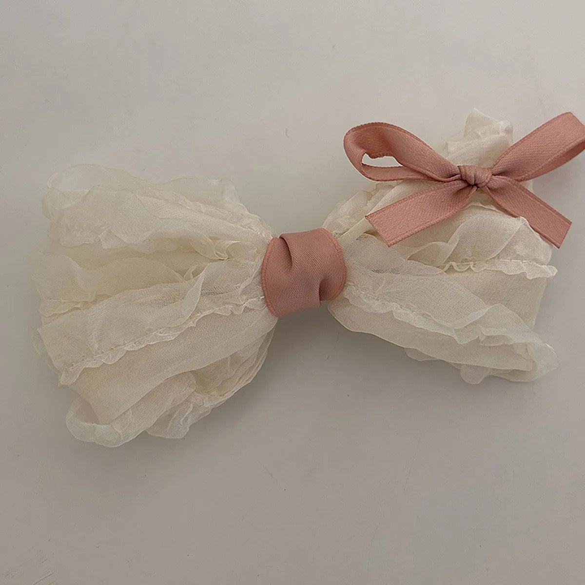 Women'S Sweet Bow Knot Cloth Hair Clip