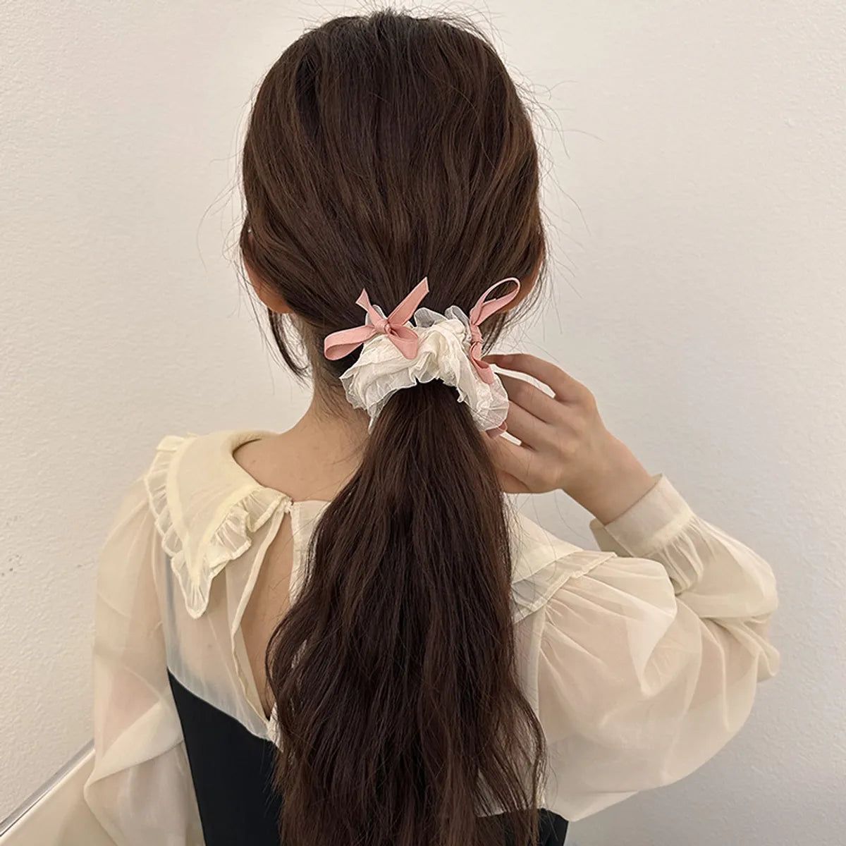 Women'S Sweet Bow Knot Cloth Hair Clip