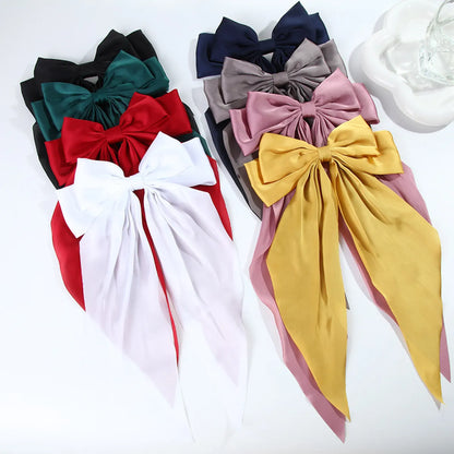 Women'S Sweet Bow Knot Cloth Hair Clip