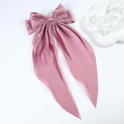 Women'S Sweet Bow Knot Cloth Hair Clip