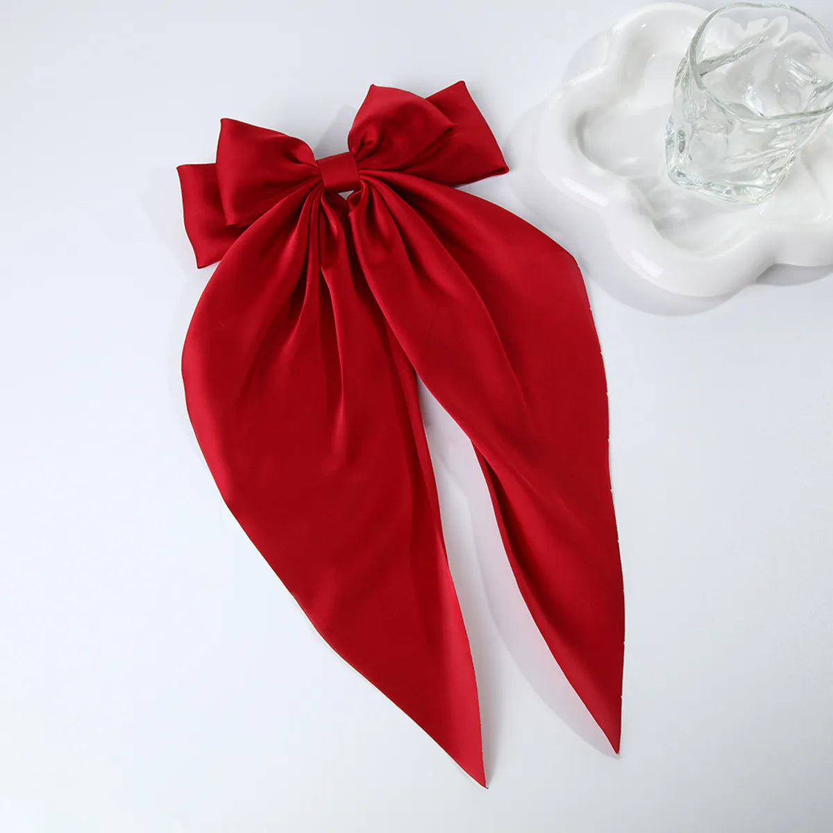 Women'S Sweet Bow Knot Cloth Hair Clip