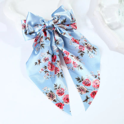 Women'S Sweet Bow Knot Cloth Hair Clip