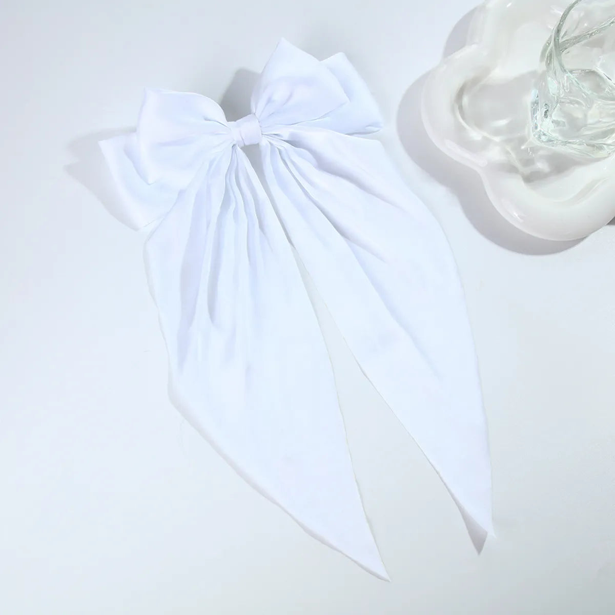 Women'S Sweet Bow Knot Cloth Hair Clip