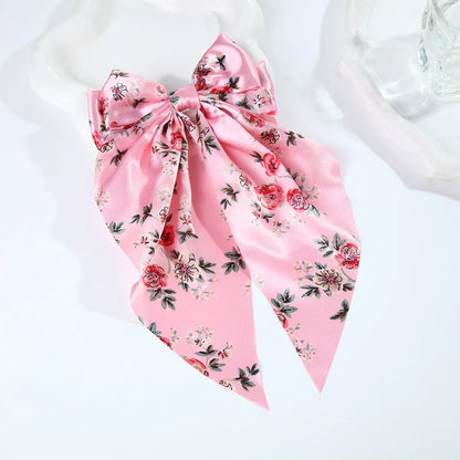 Women'S Sweet Bow Knot Cloth Hair Clip