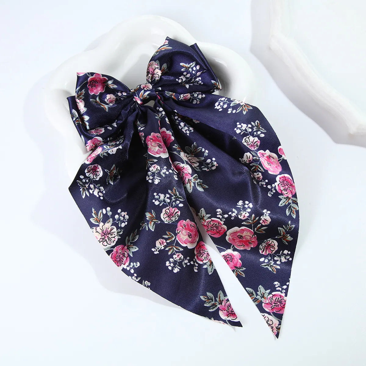 Women'S Sweet Bow Knot Cloth Hair Clip