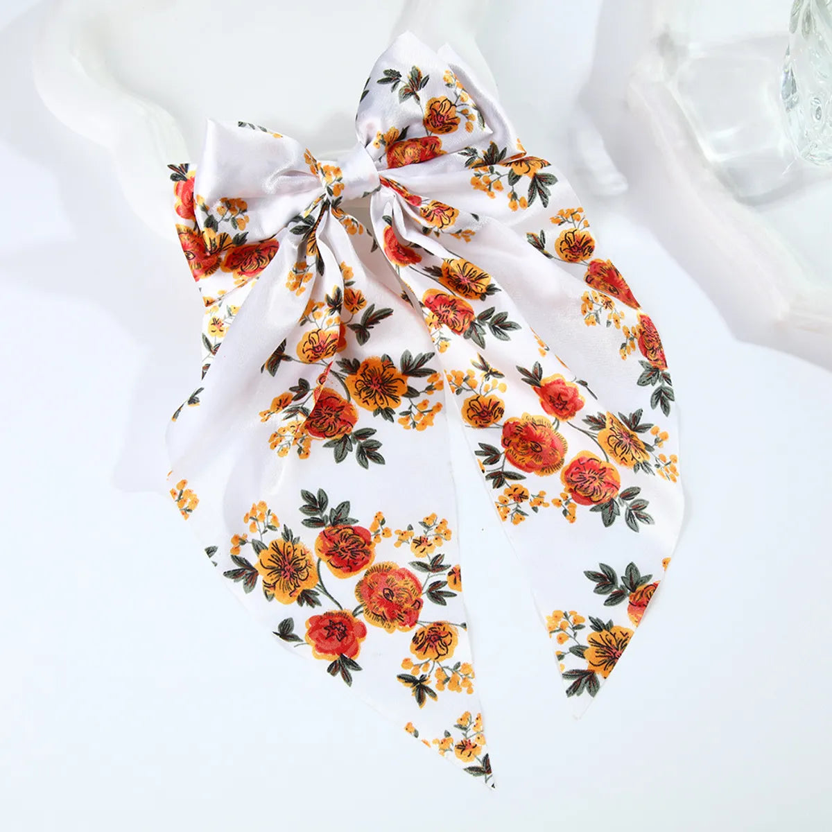 Women'S Sweet Bow Knot Cloth Hair Clip