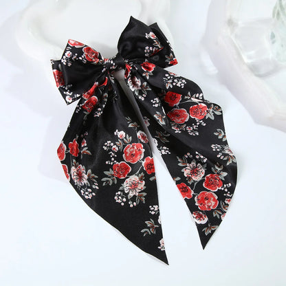 Women'S Sweet Bow Knot Cloth Hair Clip