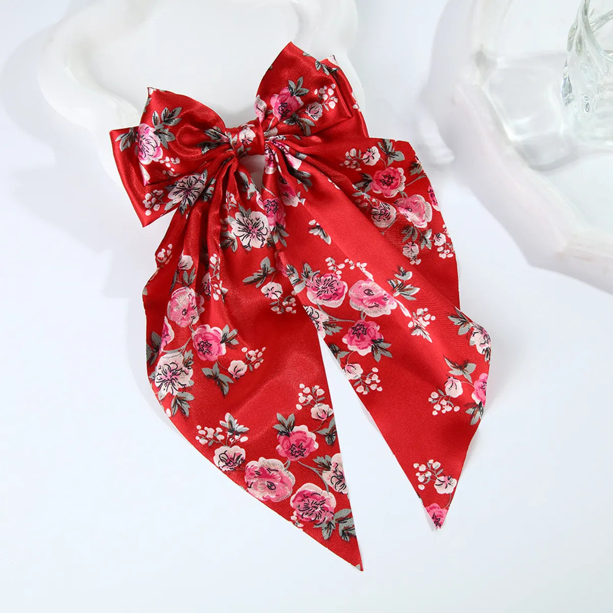 Women'S Sweet Bow Knot Cloth Hair Clip