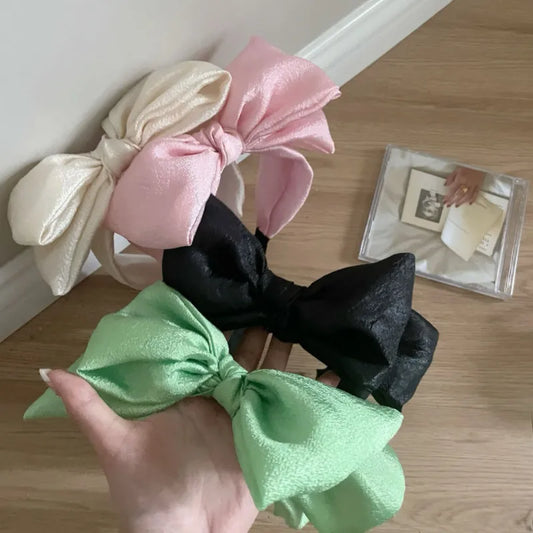 Women'S Sweet Bow Knot Cloth Handmade Hair Band