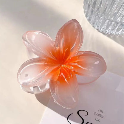 Women'S Sweet Flower Arylic Hair Claws