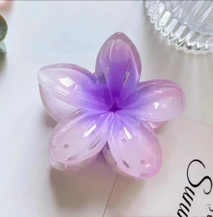 Women'S Sweet Flower Arylic Hair Claws