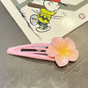 Women'S Sweet Flower Arylic Hair Clip